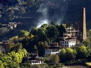 Village tibétain de Zhonglu