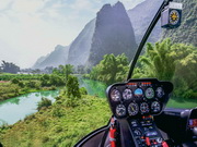 visite Tour en hélicoptère sur la rivière Li